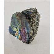 LABRADORITE  MULTICOLORE UNE FACE POLIE 525 gr