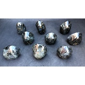 LABRADORITE FORME LIBRE Entièrement POLIE Lot de 2,44 Kg