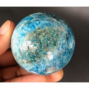 APATITE BLEUE BOULE 282 gr