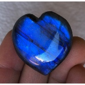 LABRADORITE BLEUE petit COEUR 21 gr