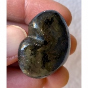 LABRADORITE BLEUE petit COEUR 21 gr