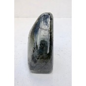 LABRADORITE aa BLEUE FORME LIBRE ENTIÈREMENT POLIE 490 gr