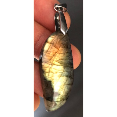 LABRADORITE Dorée PENDENTIF 9,3 g