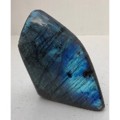 LABRADORITE aa BLEUE FORME LIBRE ENTIÈREMENT POLIE 810 gr