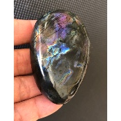 LABRADORITE GALET MULTICOLORE 123g