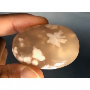 AGATE  FLEUR GALET 49 gr