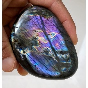 LABRADORITE GALET VIOLET 203g