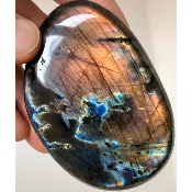 LABRADORITE GALET VIOLET-MULTICOLORE 176g