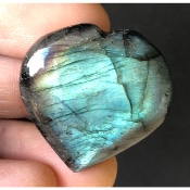 LABRADORITE ARC-EN-CIEL petit COEUR