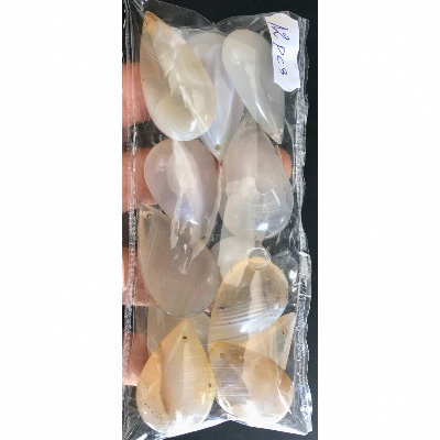 AGATE PENDENTIF sachet de 12 Pièces