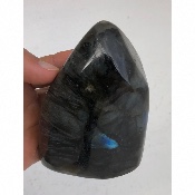 LABRADORITE aa BLEUE FORME LIBRE ENTIÈREMENT POLIE 810 gr