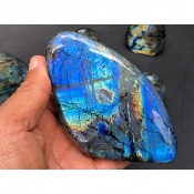 LABRADORITE FORME LIBRE Entièrement POLIE Lot de 2,37 pièces