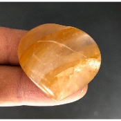 QUARTZ HÉMATOÏDE JAUNE  COEUR 23 gr