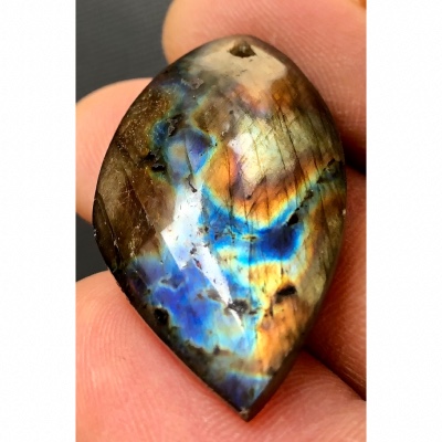 LABRADORITE MULTICOLORE PENDENTIF