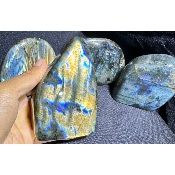 LABRADORITE FORME LIBRE Entièrement POLIE Lot de 3,14 kg