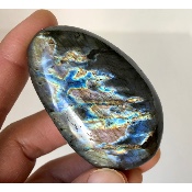 LABRADORITE GALET ARC-EN-CIEL 87g
