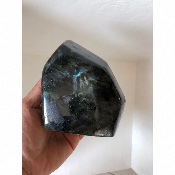 LABRADORITE MULTICOLORE  FORME LIBRE ENTIÈREMENT  POLIE 1350 gr