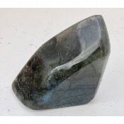 LABRADORITE aa BLEUE FORME LIBRE ENTIÈREMENT POLIE 290 gr