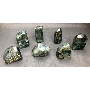 LABRADORITE FORME LIBRE POLIE Lot de 2,41Kg