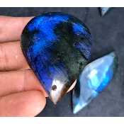LABRADORITE bleue PENDENTIF Grand Modèle Paquet de 5 Pièces