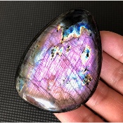 LABRADORITE GALET VIOLET 135 gr