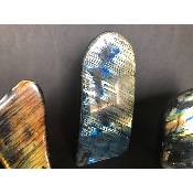 LABRADORITE FORME LIBRE Entièrement POLIE Lot de 5.04 kg