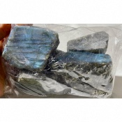 LABRADORITE UNE FACE POLIE Lot de 1Kg