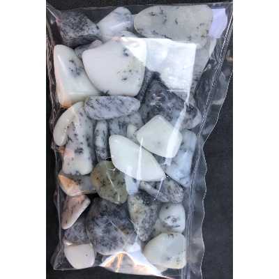 AGATE DENDRITIQUE ROULÉE sachet de 250g