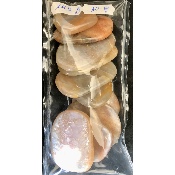 PIERRE DE LUNE ORANGE CABOCHON Lot de 10 pièces