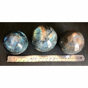 LABRADORITE SPHÈRE Lot de 4070g