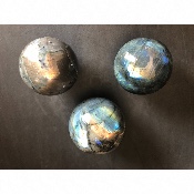 LABRADORITE SPHÈRE Lot de 4070g