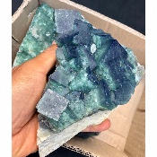 Fluorite brute lot de 3,16 kg