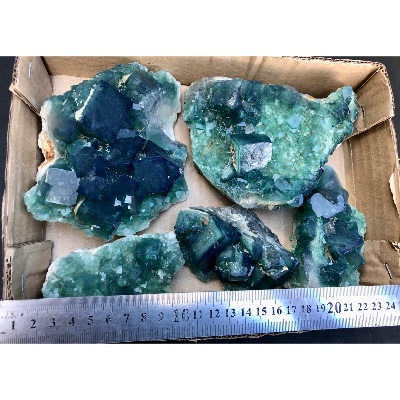 Fluorite brute lot de 2,17 kg