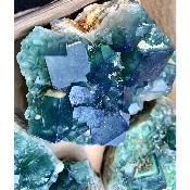 Fluorite brute lot de 2,17 kg