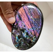 LABRADORITE AA GALET VIOLET 428g