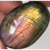 LABRADORITE GALET DORÉ-MULTICOLORE 21 gr