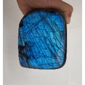 LABRADORITE BLEUE  FORME LIBRE ENTIÈREMENT POLIE 1640 gr