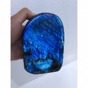 LABRADORITE BLEUE  FORME LIBRE ENTIÈREMENT POLIE 1170 g