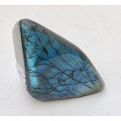 LABRADORITE aa BLEUE FORME LIBRE ENTIÈREMENT POLIE 290 gr