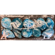 APATITE bleue PENDENTIF sachet de 10 pièces
