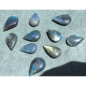 LABRADORITE GOUTTE Sachet de 10 Pièces