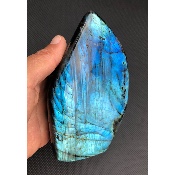 LABRADORITE bleue TOUTE POLIE 955 g