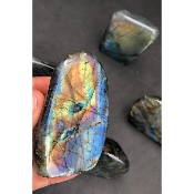 LABRADORITE FORME LIBRE POLIE Lot de 7 Pièces