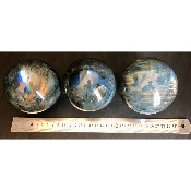 LABRADORITE SPHÈRE Lot de 3330 g