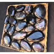 LABRADORITE Multicolore-violet GALET Carton de 19 pièces