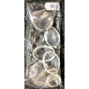 QUARTZ CRISTAL PENDENTIF sachet de 10 pièces