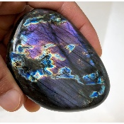 LABRADORITE GALET VIOLET 203g