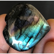 LABRADORITE ARC-EN-CIEL petit COEUR