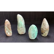 GARNIERITE FORME LIBRE Lot de 4 Pièces