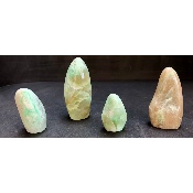 GARNIERITE FORME LIBRE Lot de 4 Pièces